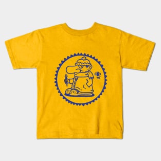 Little Cozy Nostril EnterPrizes Blue Kids T-Shirt